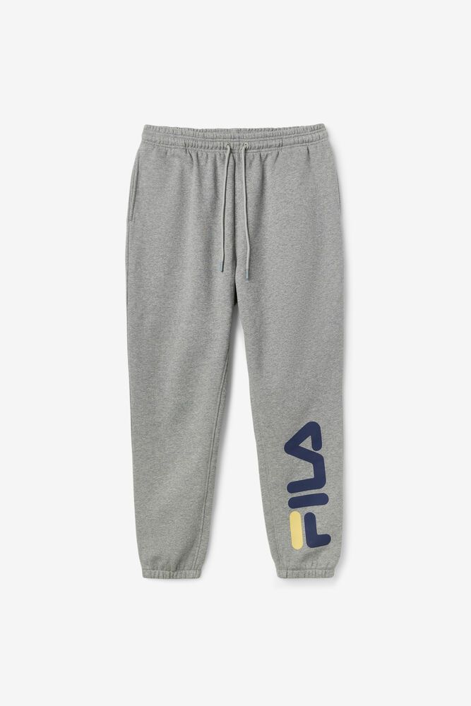 Fila Pants Mens Grey Sunday Jogger - Ireland 45261-VXAM